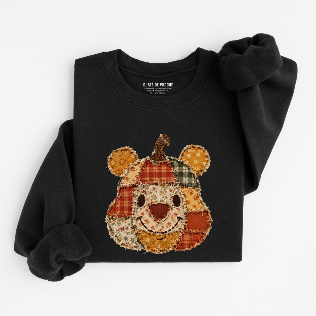 Sweatshirt Pooh Effet Patch