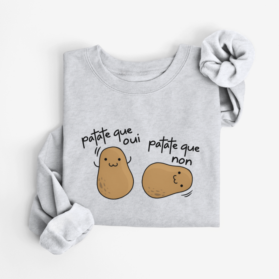 SWEATSHIRT PATATE QUE OUI