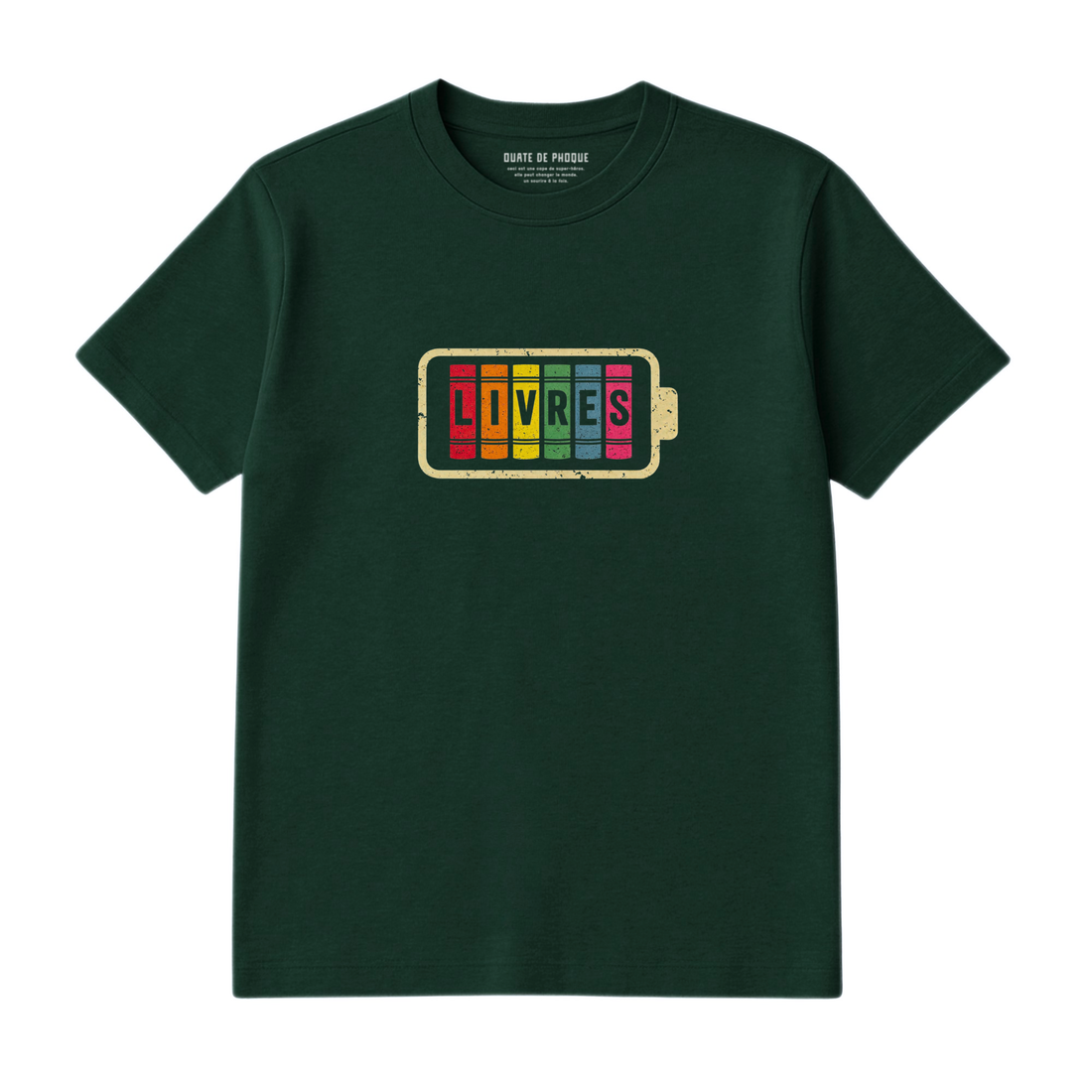 T-Shirt Batterie Livres
