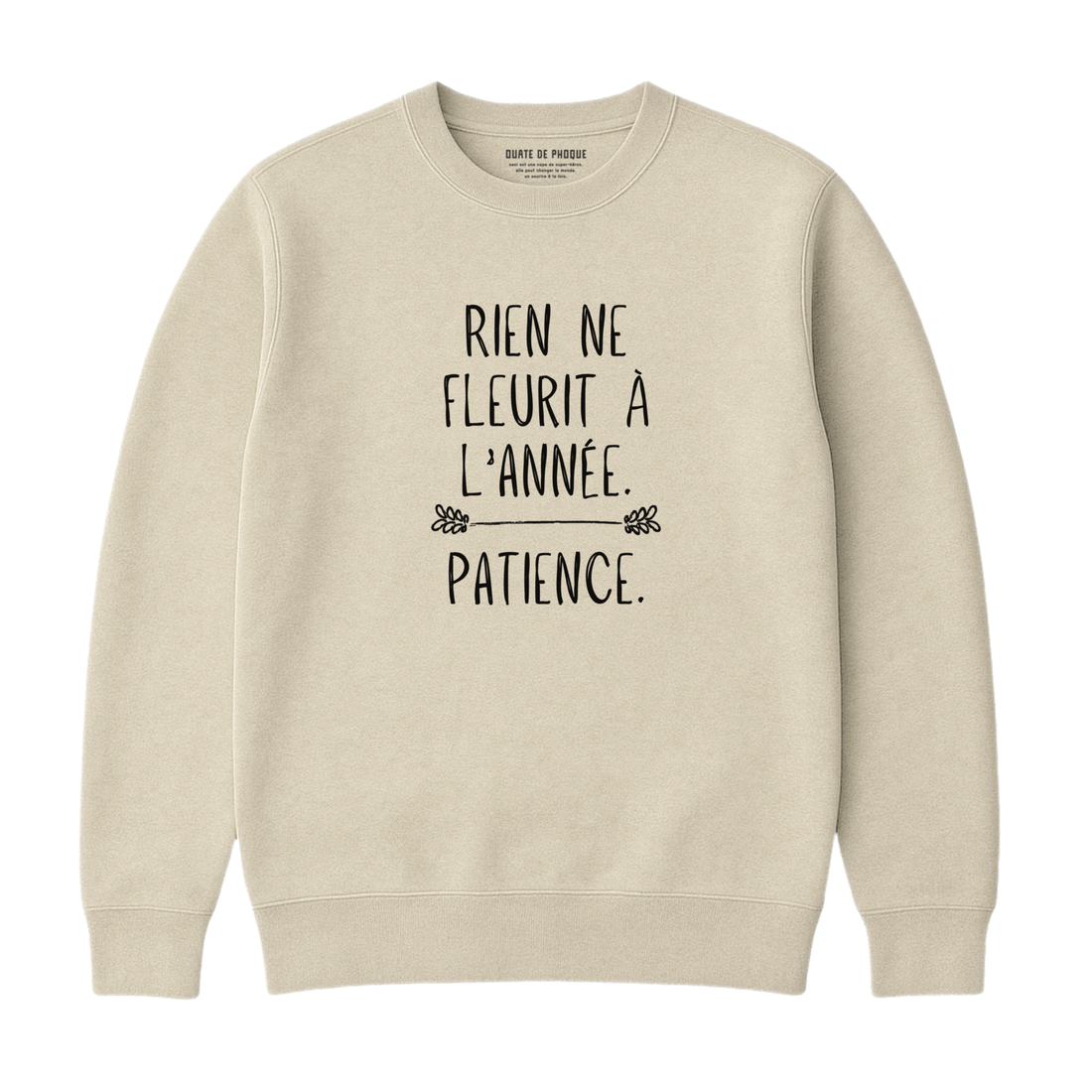 Sweatshirt Fleurit À L&
