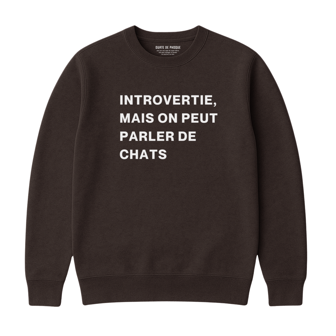Sweatshirt Introvertie