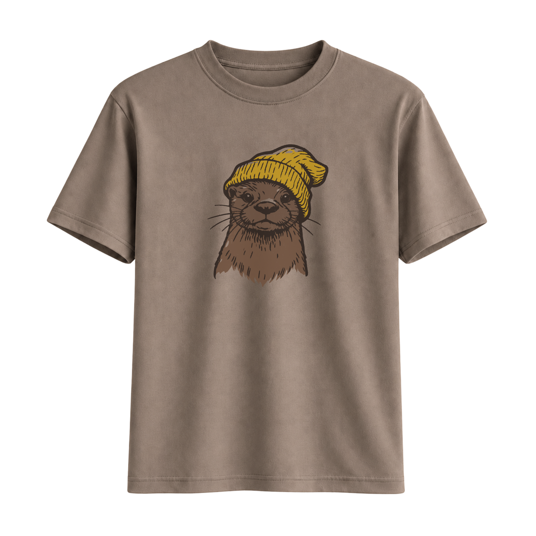T-Shirt Loutre Vintage