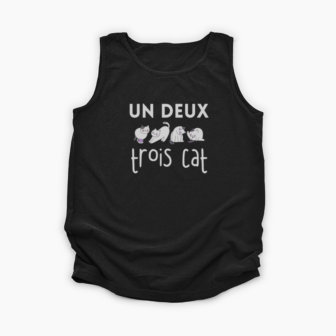 CAMISOLE TROIS CAT - NOIRE