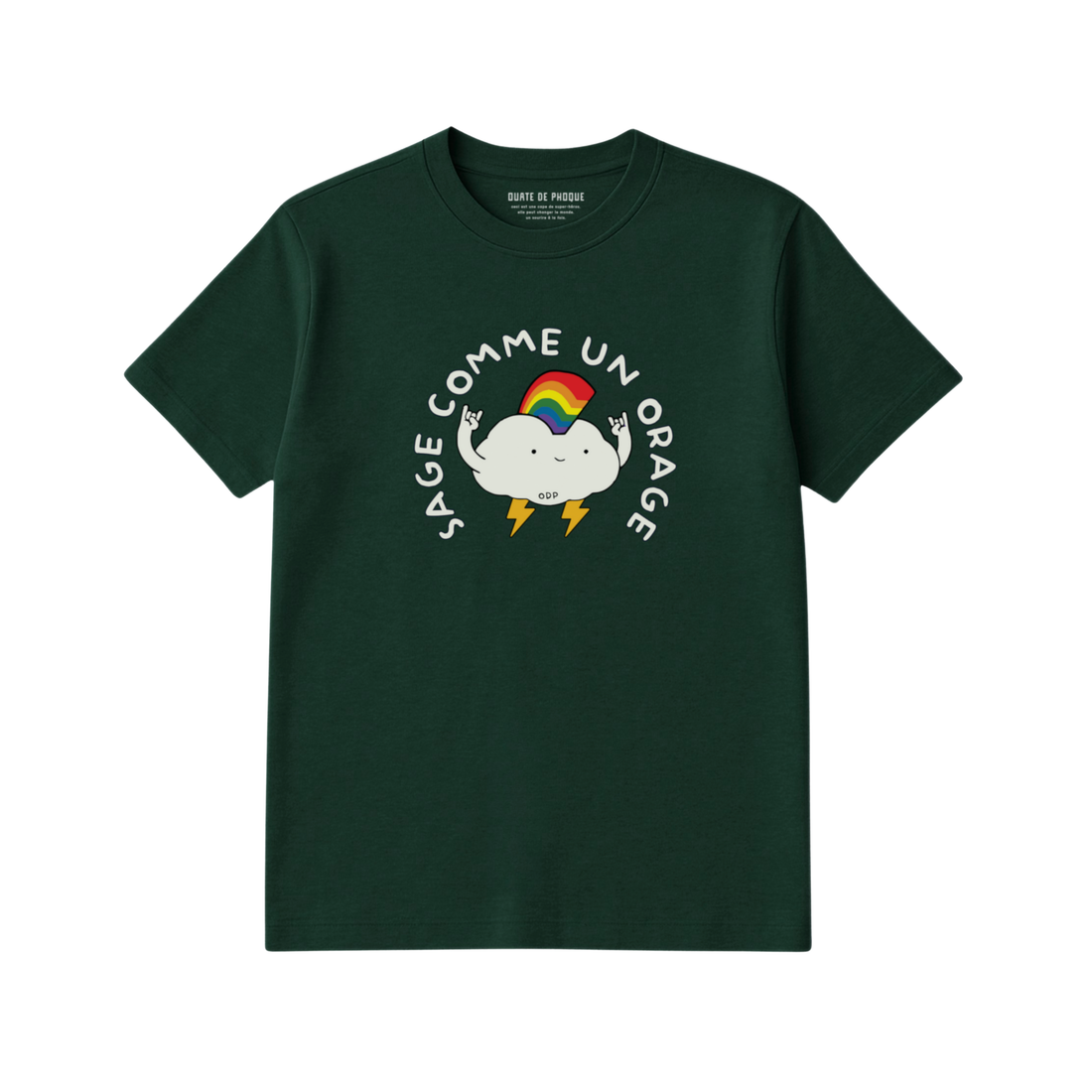 T-Shirt Sage Comme Un Orage - Enfant