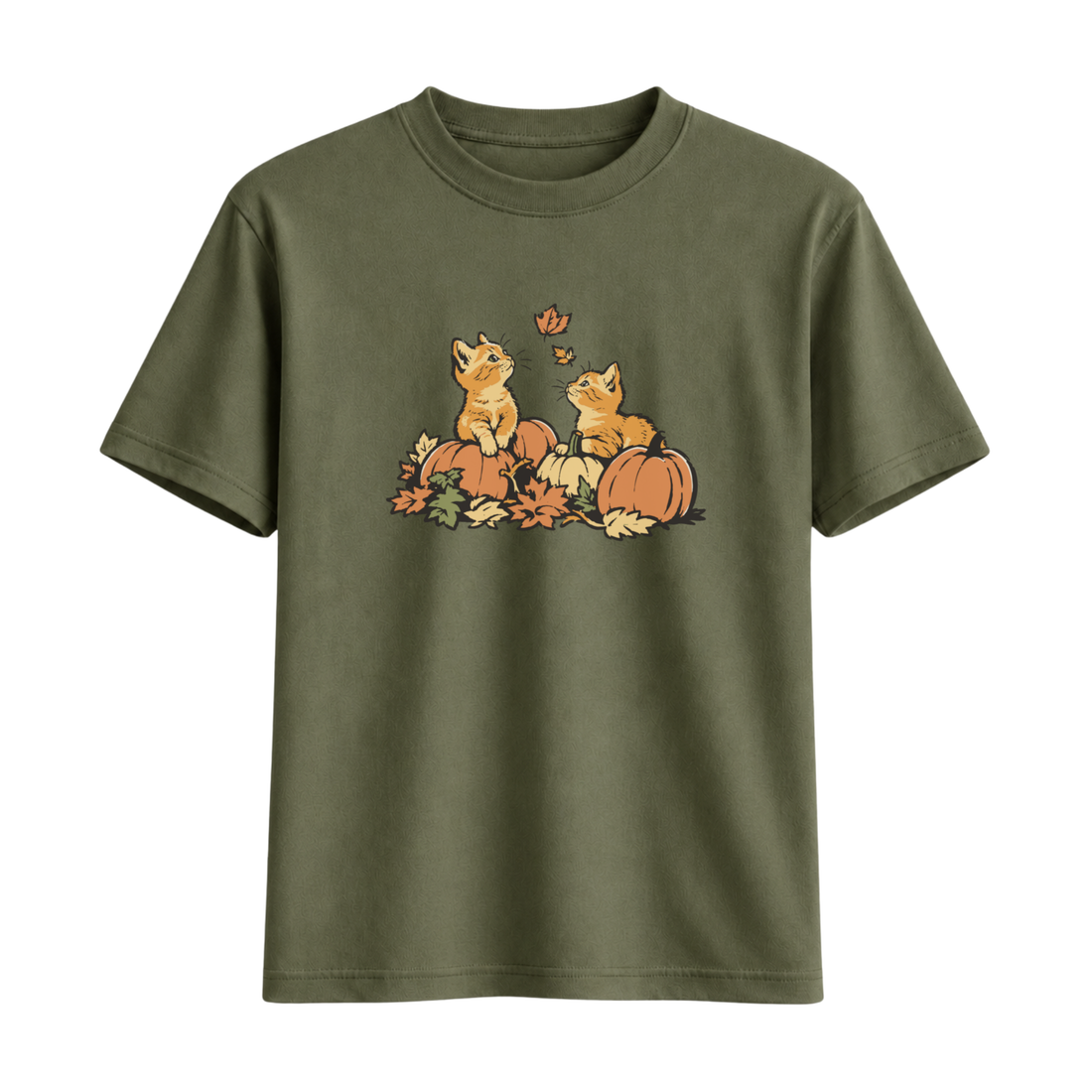 T-Shirt Chats Automne