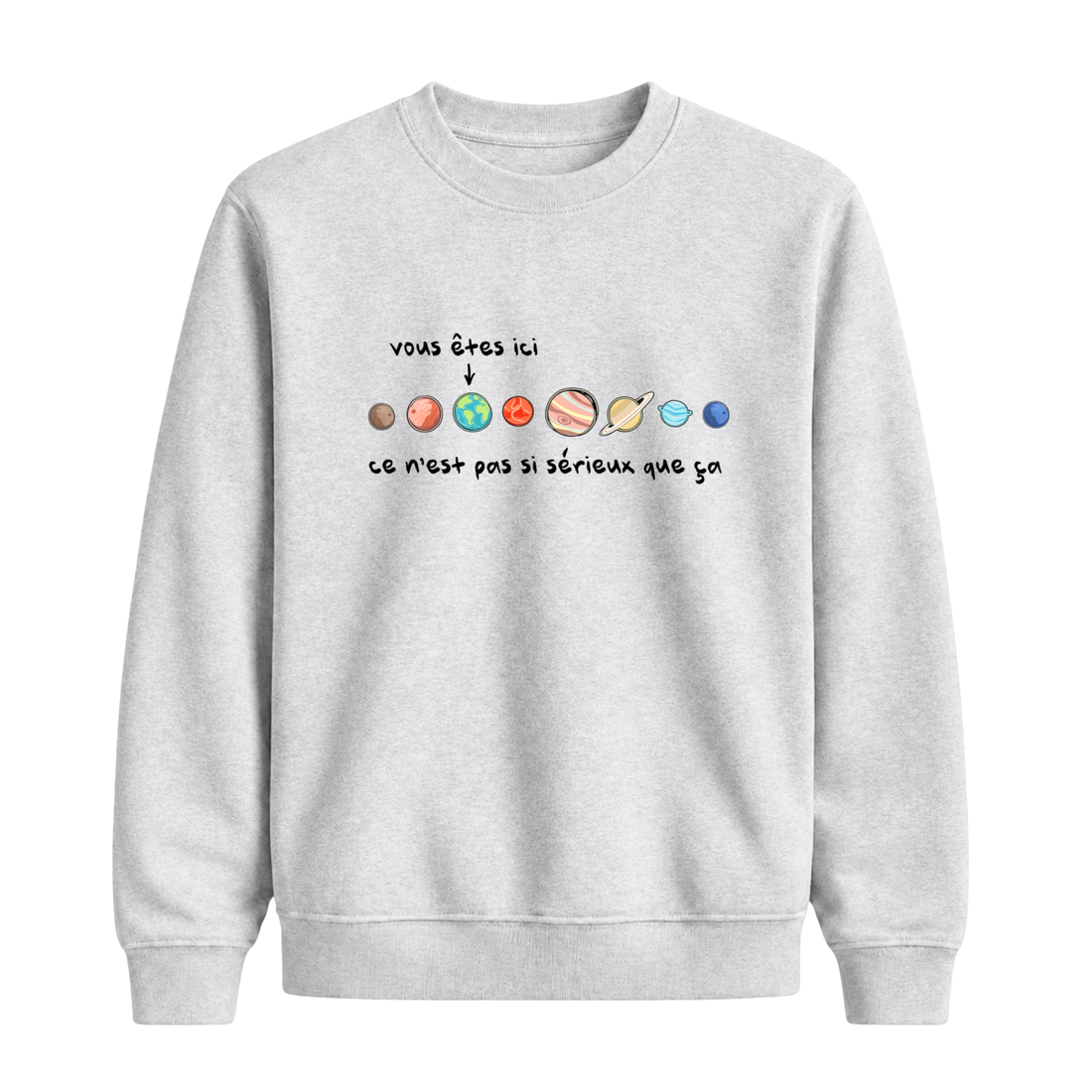 Sweatshirt Système Solaire