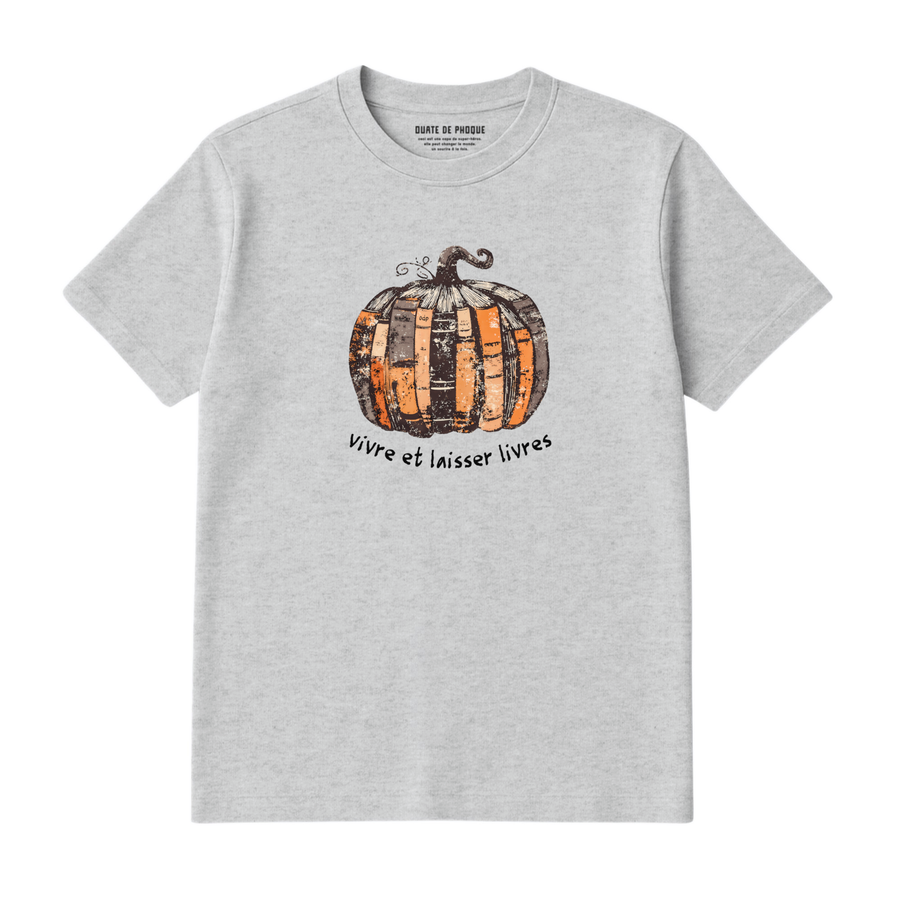 T-Shirt Vivre Laisser Livres