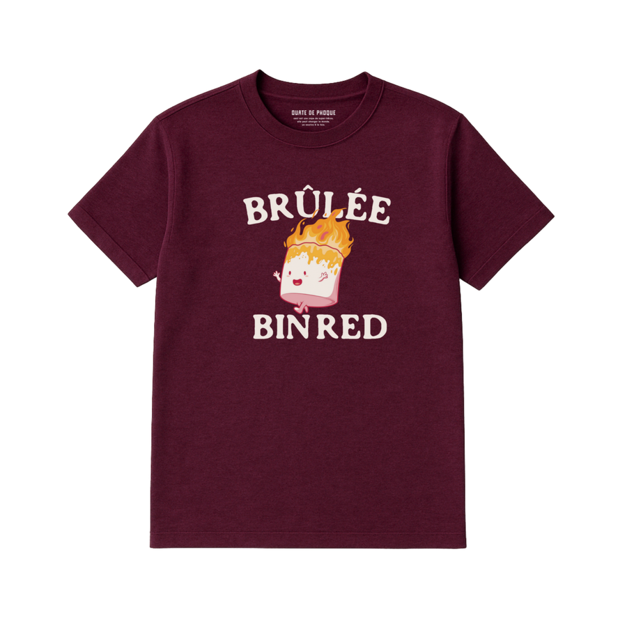 T-Shirt Brûlée Bin Red - Enfant