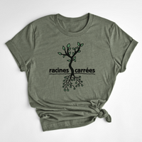 T-SHIRT RACINES CARRÉES