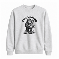 Sweatshirt Yéti Café