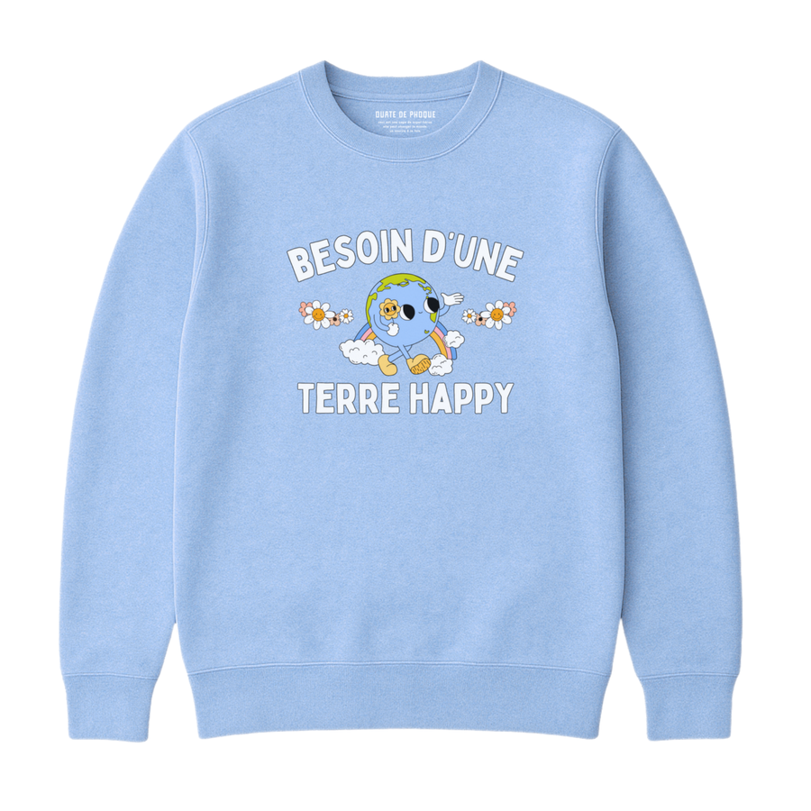 Sweatshirt Terre Happy