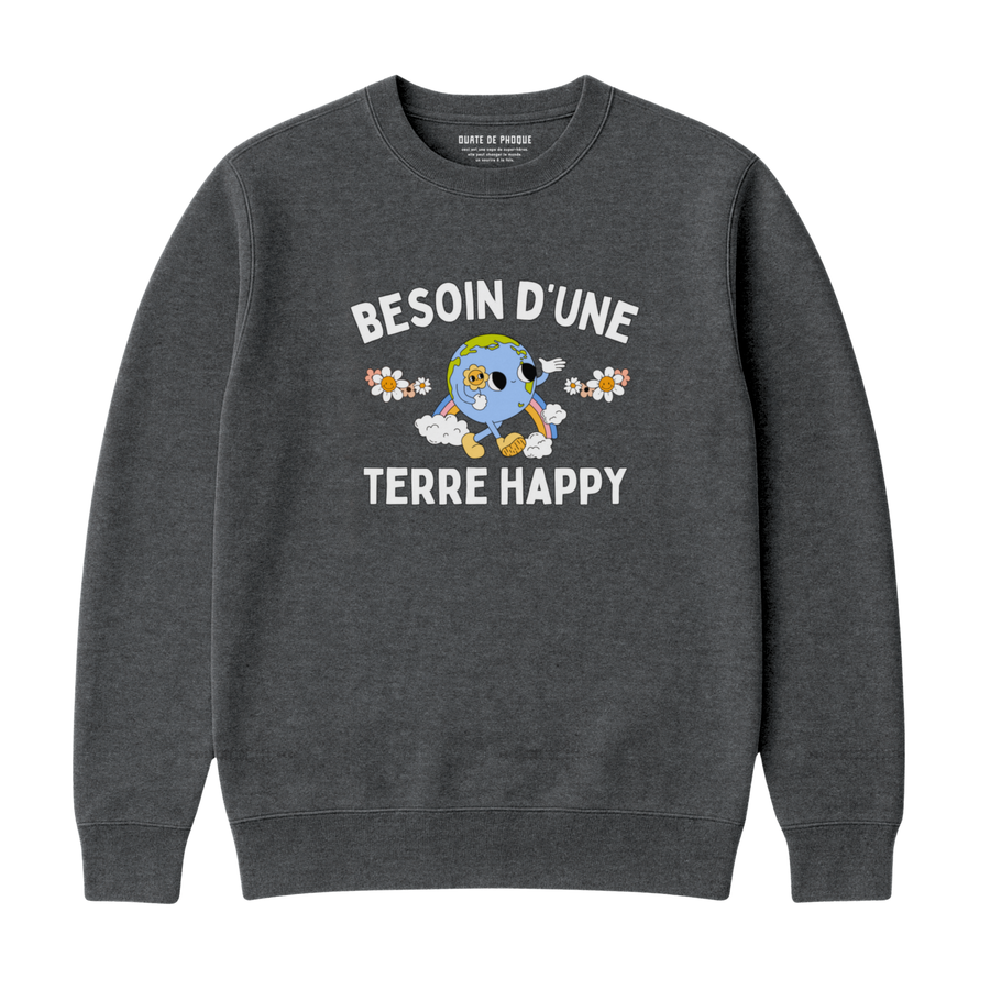 Sweatshirt Terre Happy