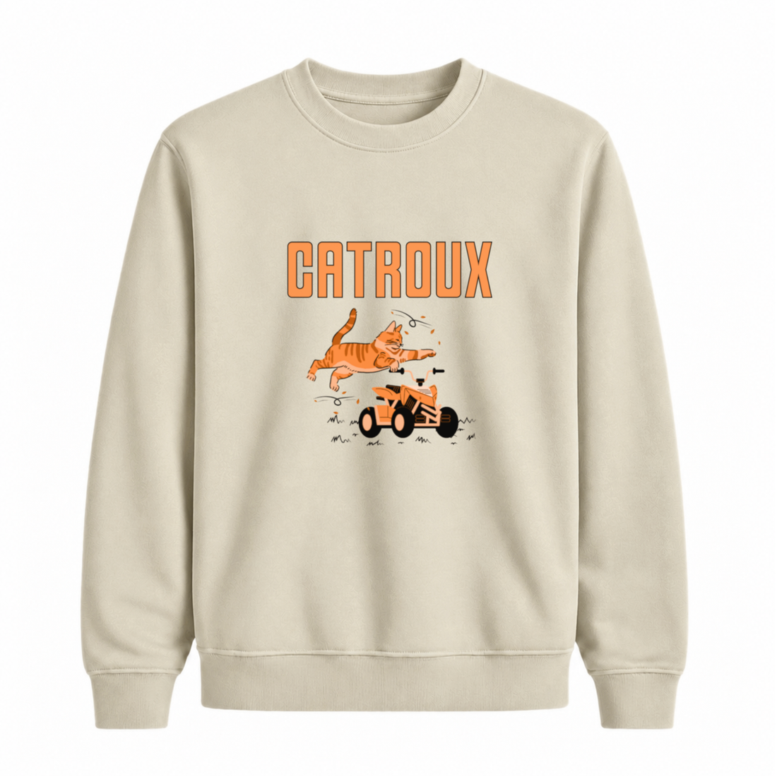 Sweatshirt Cat Roux