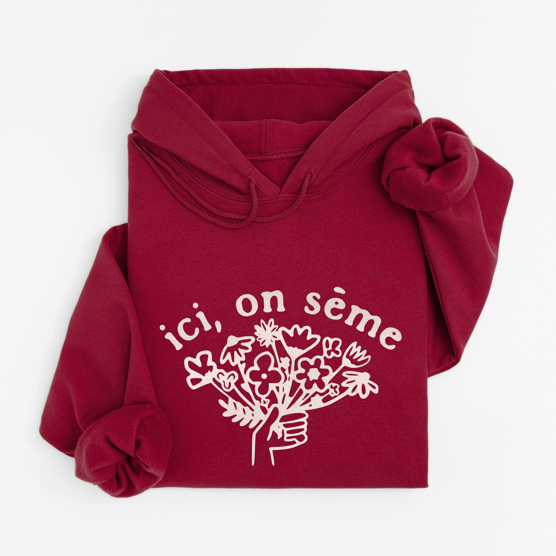 Hoodie On Sème Bouquet