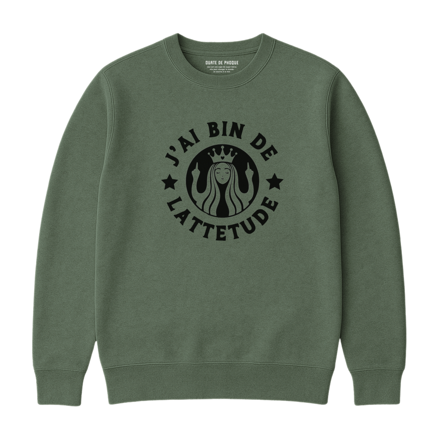 Sweatshirt Lattetude
