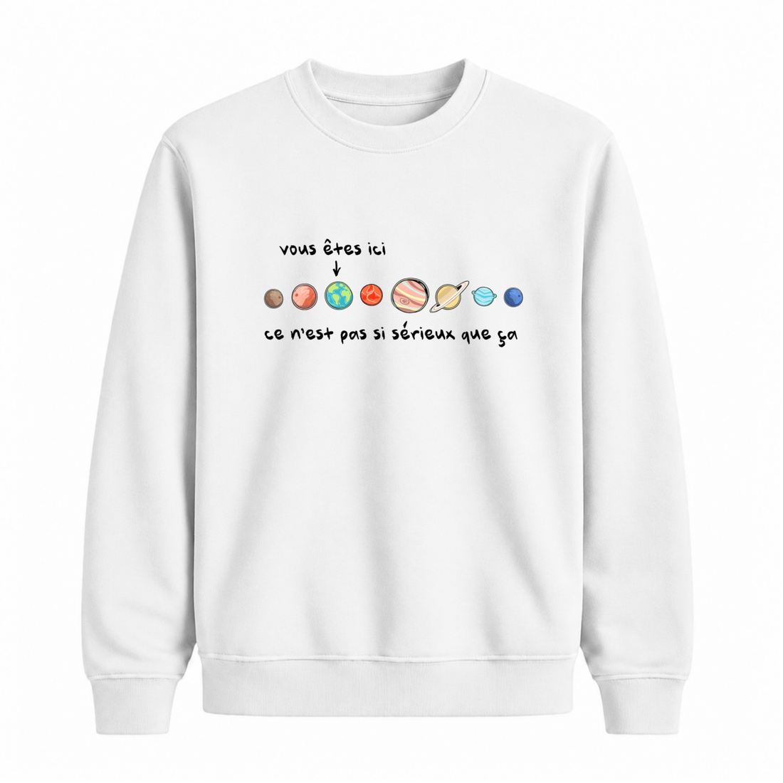 Sweatshirt Système Solaire