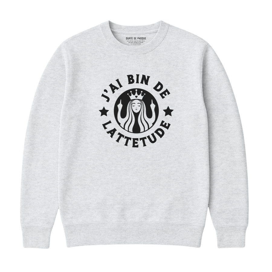 Sweatshirt Lattetude