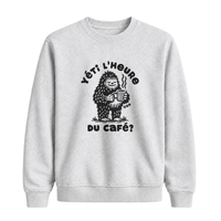 Sweatshirt Yéti Café