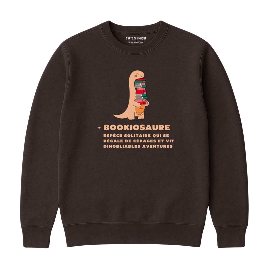 Sweatshirt Bookiosaure