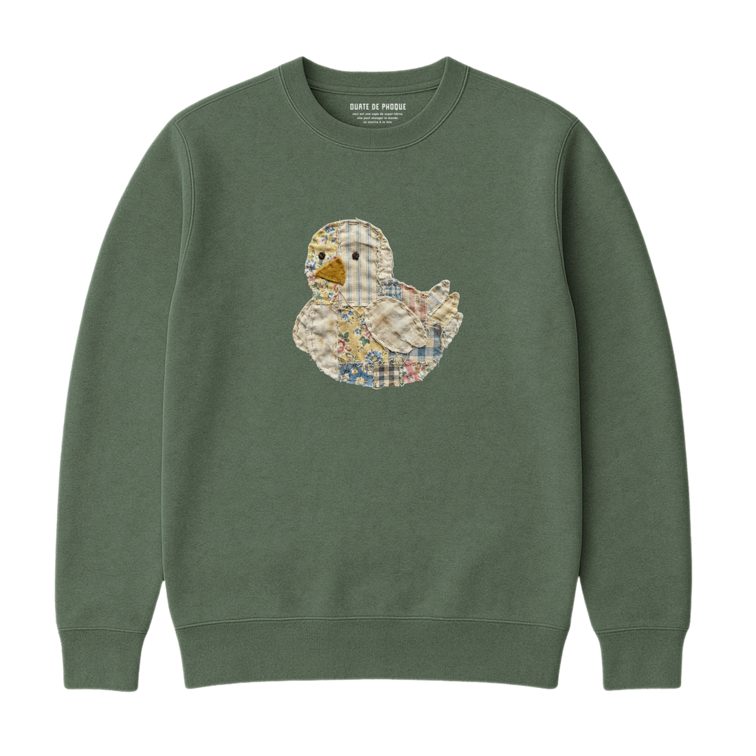 Sweatshirt Poussin Patch