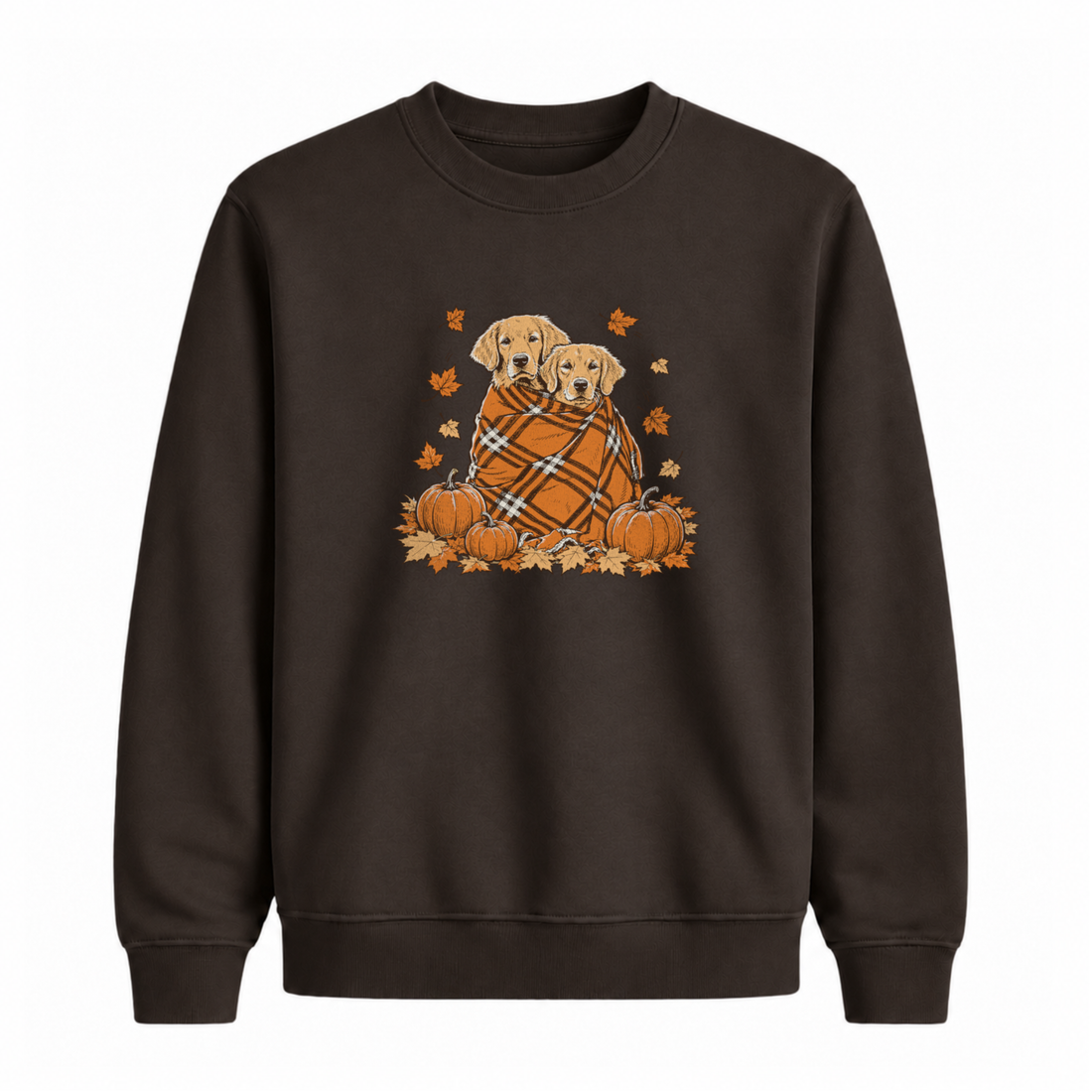 Sweatshirt Chiens Automne