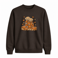 Sweatshirt Chiens Automne