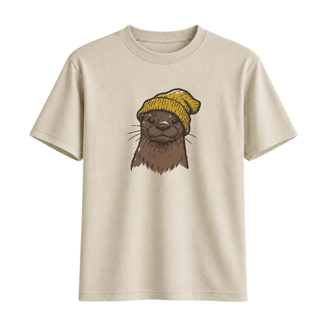 T-Shirt Loutre Vintage