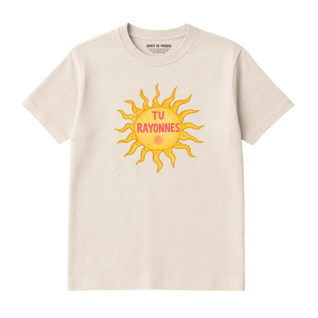 T-Shirt Tu Rayonnes