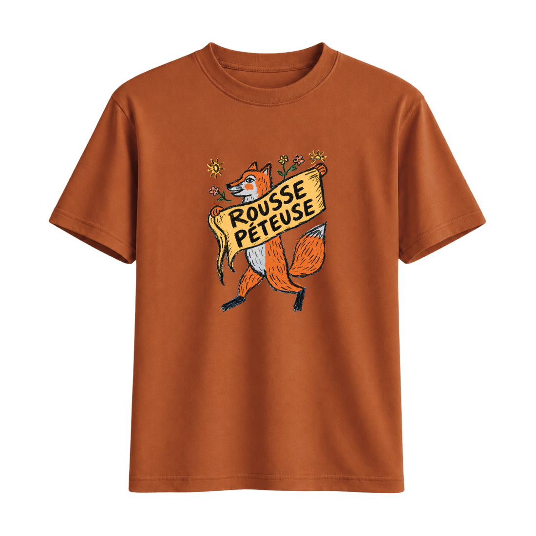 T-Shirt Rousse Péteuse