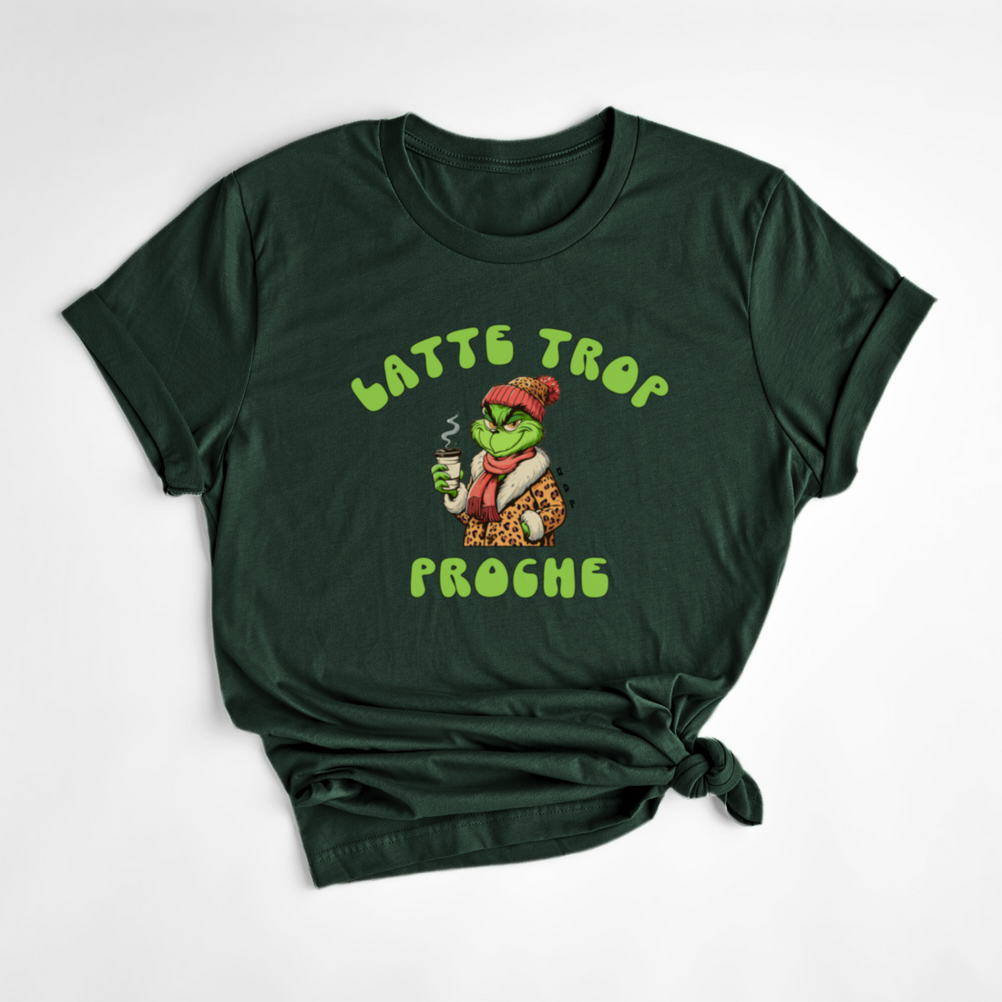 T-SHIRT LATTE PROCHE - FORÊT