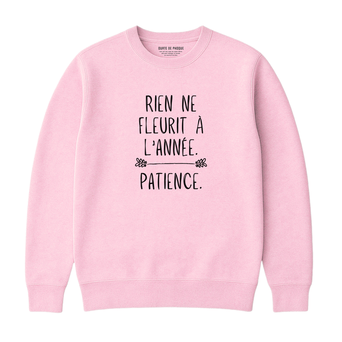 Sweatshirt Fleurit À L&
