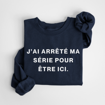 SWEATSHIRT SÉRIE