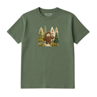 T-Shirt Sasquatch Effet Patch