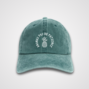 CASQUETTE ANANAS PATIENCE - TURQUOISE
