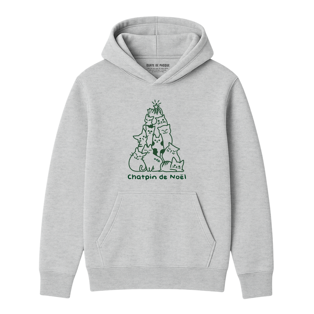 Hoodie Chatpin De Noël