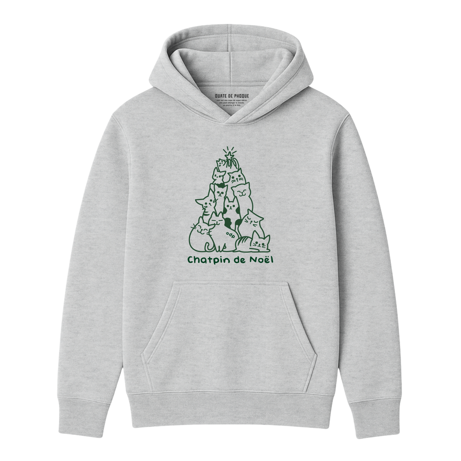 Hoodie Chatpin De Noël