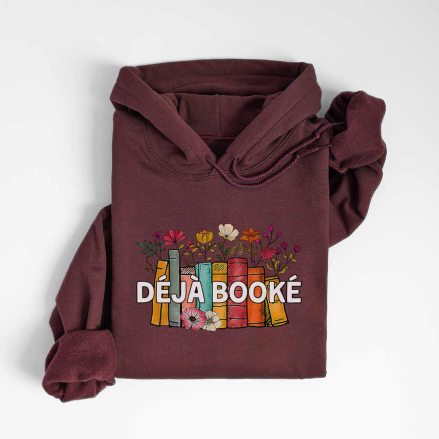 HOODIE BOOKÉ - BORDEAUX