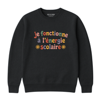 Sweatshirt Énergie Scolaire