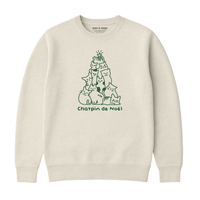 Sweatshirt Chatpin De Noël
