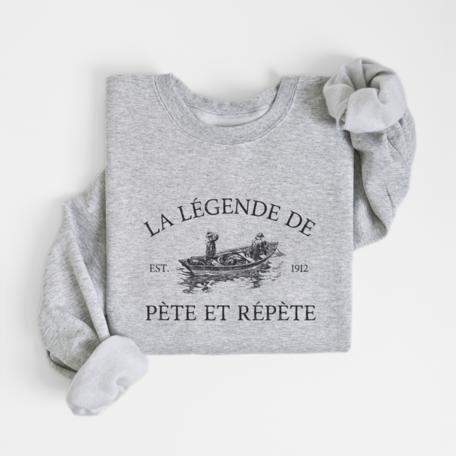 SWEATSHIRT PÈTE ET RÉPÈTE - GRUAU