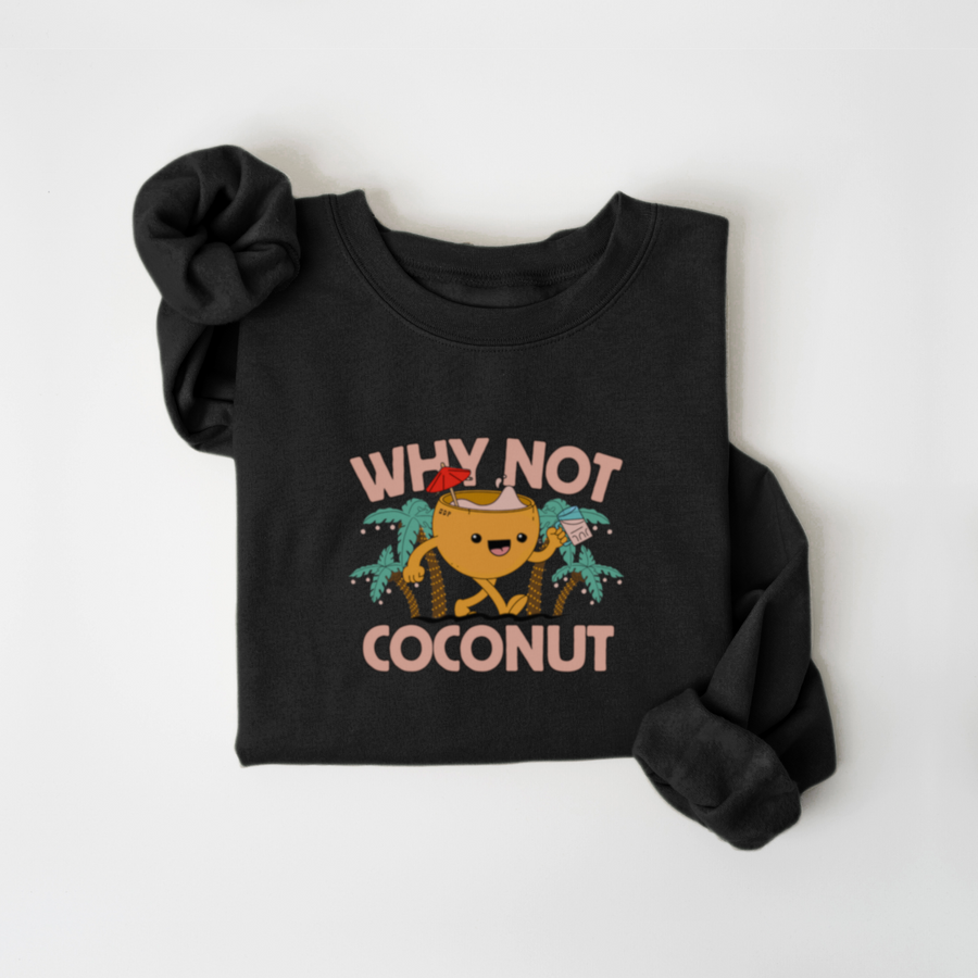 SWEATSHIRT WHY NOT COCONUT - ENFANT