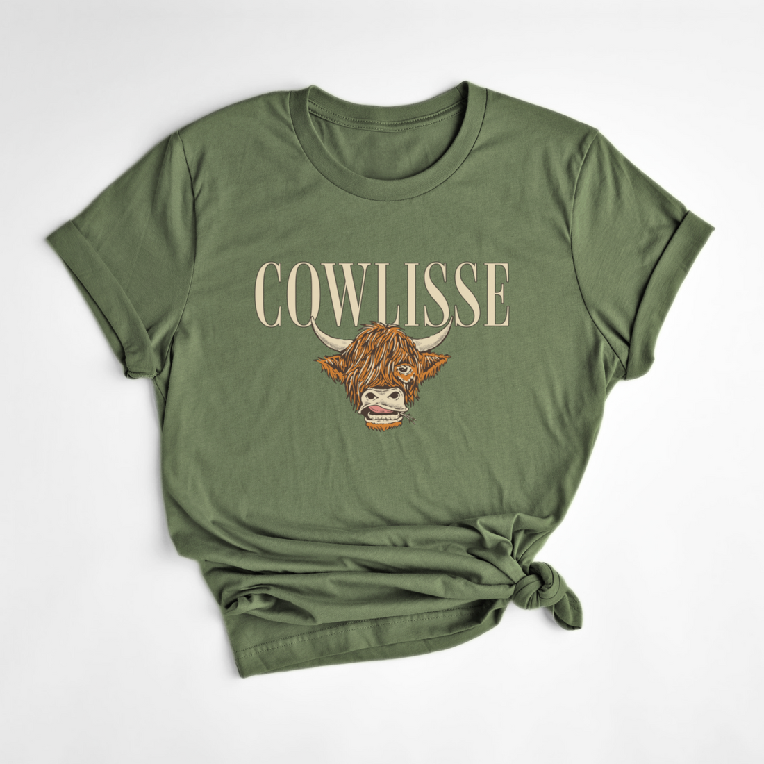 T-SHIRT COWLISSE - SAUGE