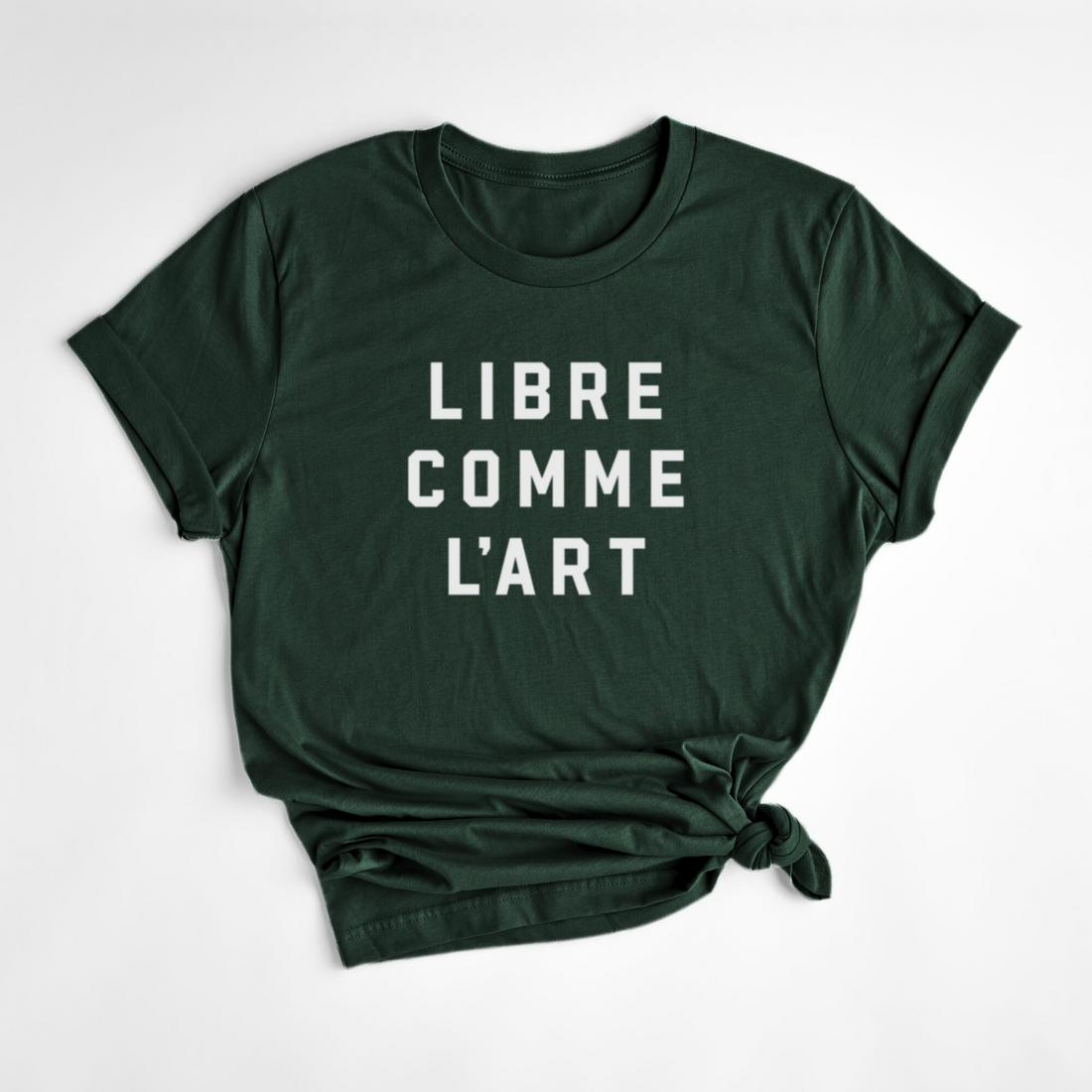 T-SHIRT LIBRE COMME L&