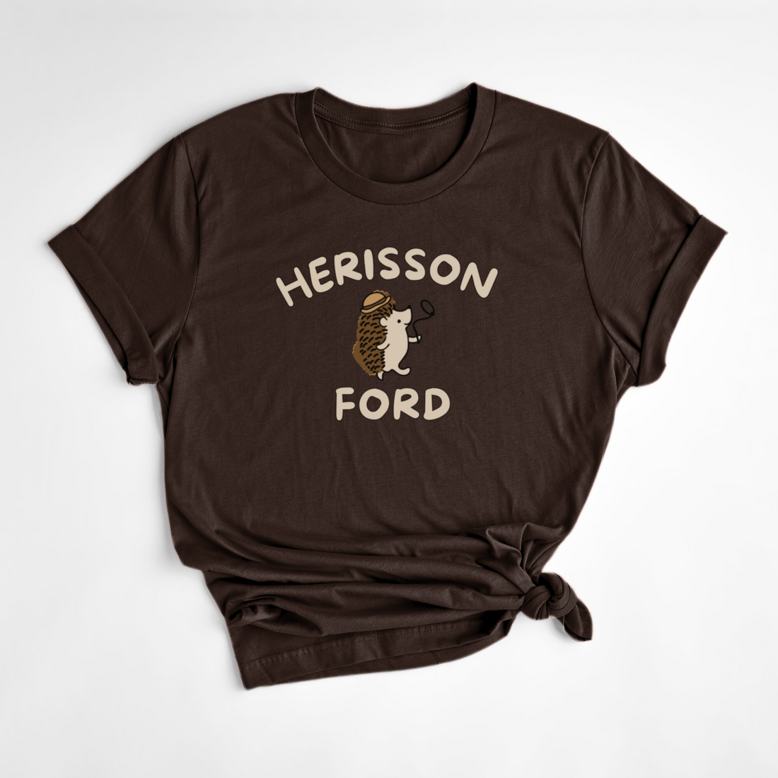 T-SHIRT HERISSON FORD - ESPRESSO