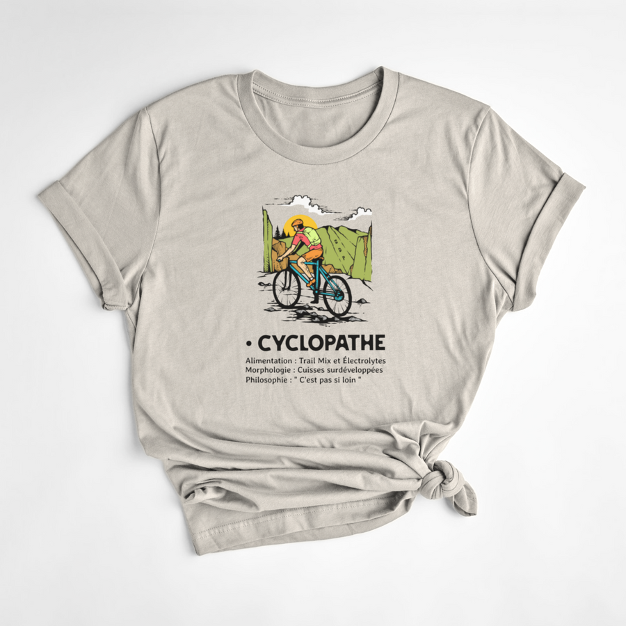 T-SHIRT CYCLOPATHE - AMANDE