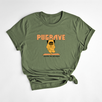 T-SHIRT PUGRAVE - SAUGE