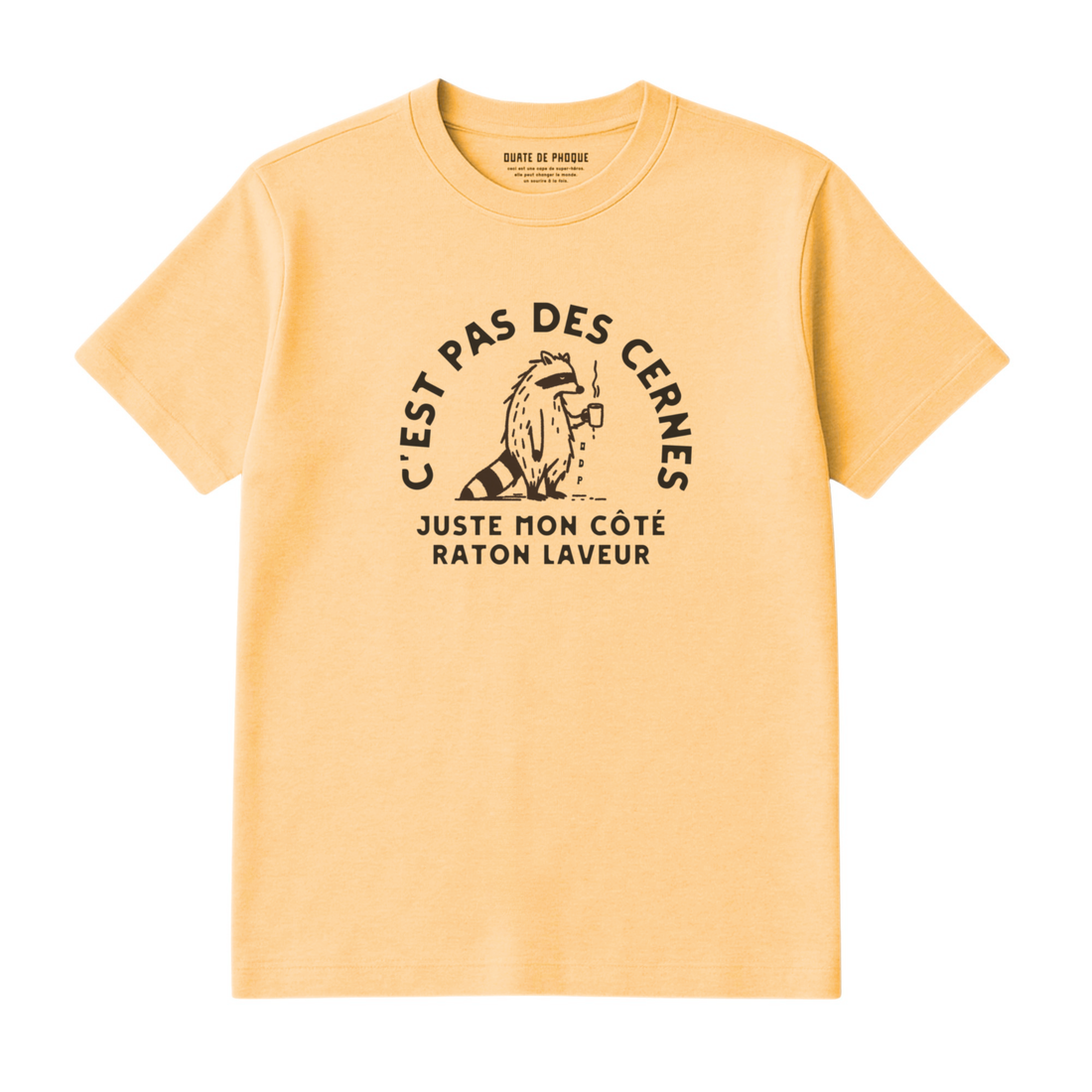 T-Shirt Cernes Raton Laveur