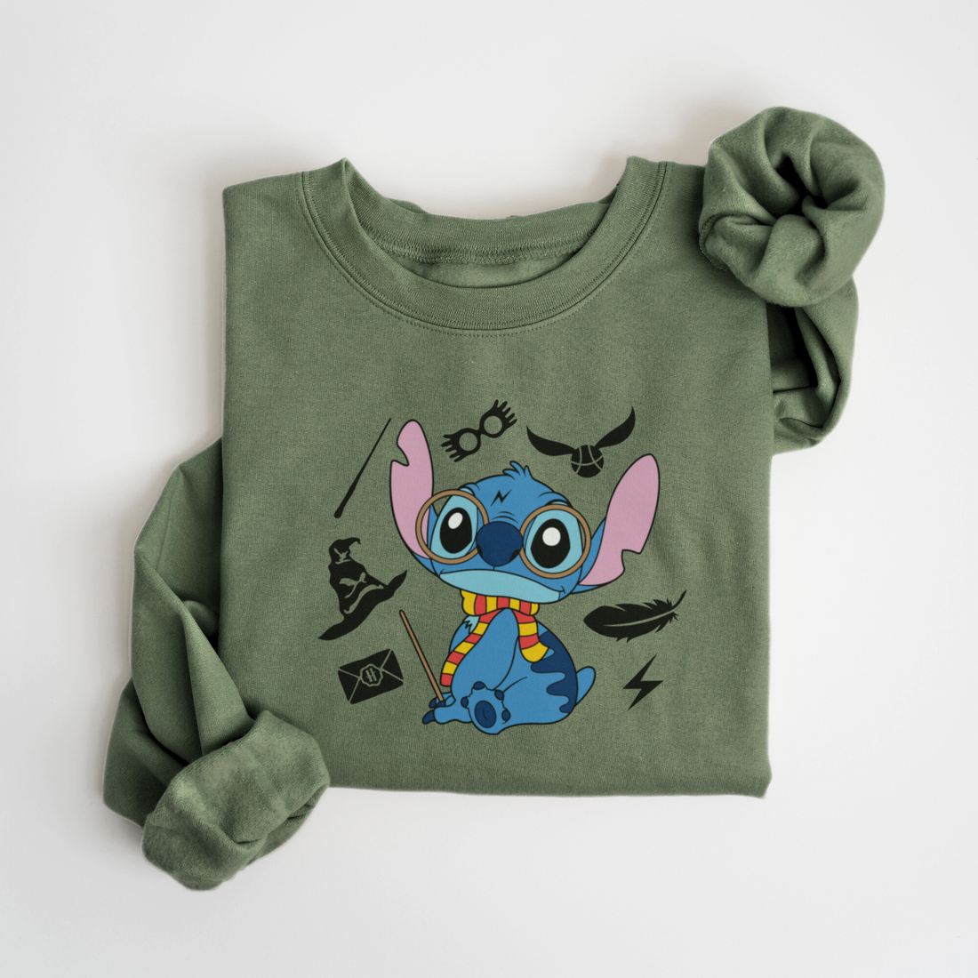 SWEATSHIRT STITCH POTTER - SAUGE