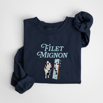 SWEATSHIRT FILET MIGNON - MARINE