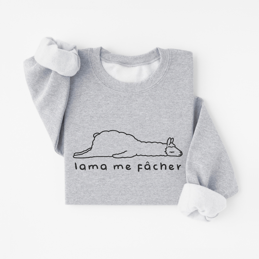 Sweatshirt Lama Me Fâcher - Enfant